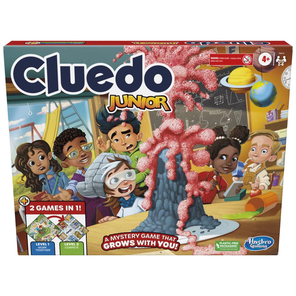 Hasbro Gaming Cluedo, Reimagined Classic for 2-6 Players, Detective Board Game for 8+ Year Old Boys and Girls