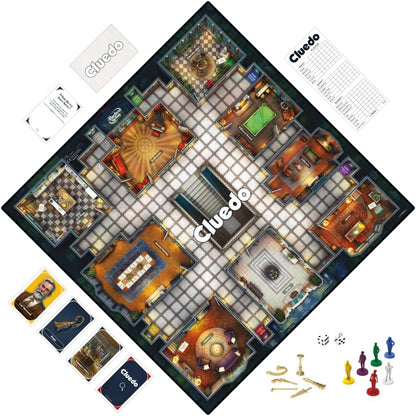 Hasbro Gaming Cluedo, Reimagined Classic for 2-6 Players, Detective Board Game for 8+ Year Old Boys and Girls