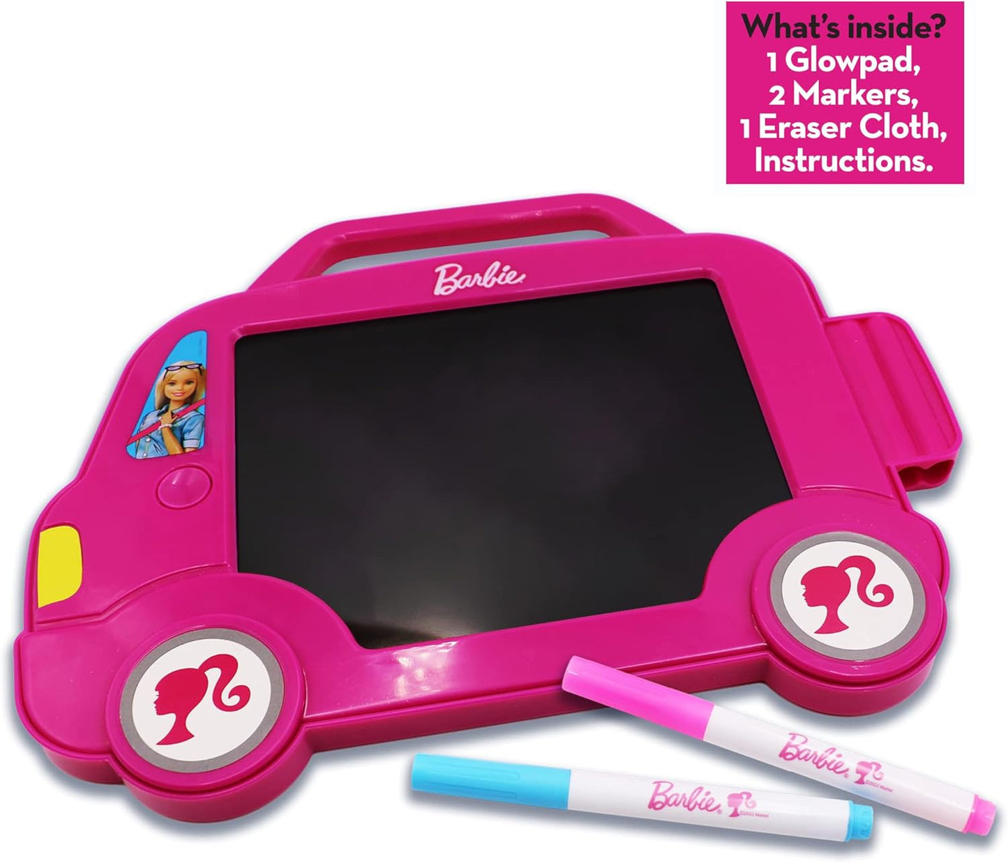 John Adams | Barbie Camper Van GLOWPAD: light up drawing tablet for endless creative fun anywhere! | Arts & Crafts | Ages 3+