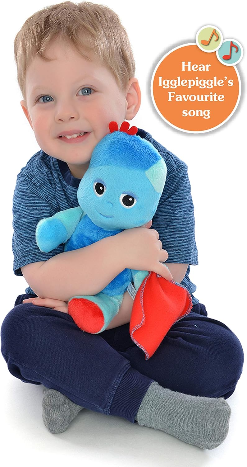 In the Night Garden Snuggly Singing Iggle Piggle Soft Toy, 29cm